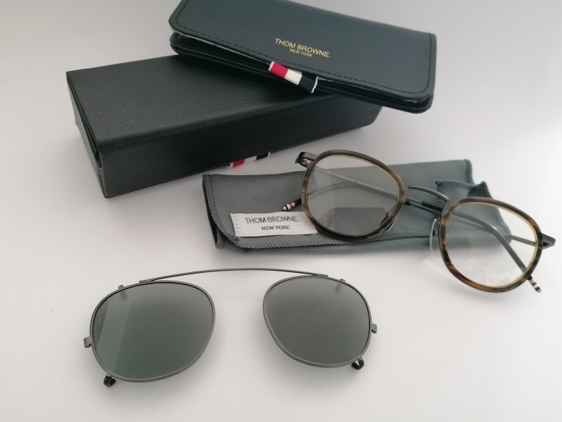 Thom Browne TB-710-A with Clip-on Thom Browne TB710A